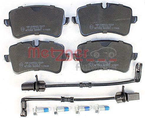 METZGER 1170688 GREENPARTS Bremsbelagsatz, Scheibenbremse